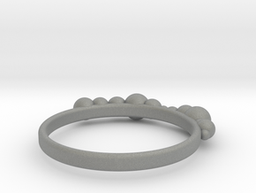 Balled Ring in Gray PA12