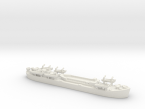Landing Ship tank MK2 LST 1/600 3 in White Natural Versatile Plastic