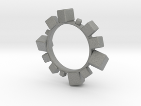 Cube Bracelet in Gray PA12