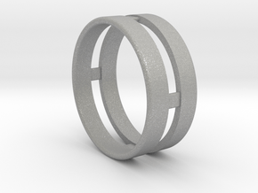 Double Ring in Aluminum