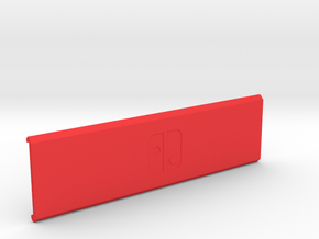 Switch Cartridge Case (Cover) in Red Processed Versatile Plastic