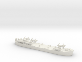landing ship tank MK2 LST 1/700  2 in White Natural Versatile Plastic