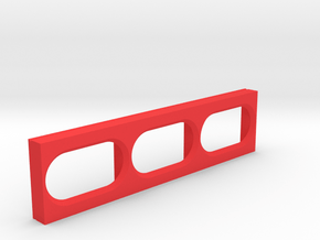 Switch Cartridge Case (Tray) in Red Processed Versatile Plastic