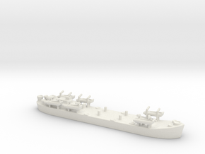 landing ship tank MK2 LST 1/700  6 in White Natural Versatile Plastic