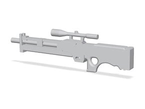 1:12 Walther WA 2000 Sniper Rifle in Tan Fine Detail Plastic