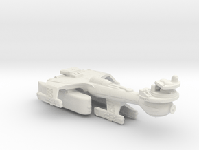 3125 Scale Klingon B10TK Emergency Battleship WEM in White Natural Versatile Plastic