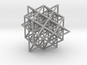 64 Tetrahedron Grid 1.25" in Aluminum
