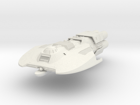 Freighter in White Natural Versatile Plastic