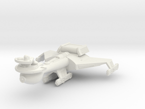 3788 Scale Romulan K10R Battleship (Smooth) WEM in White Natural Versatile Plastic