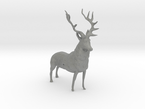 HO Scale Elk in Gray PA12