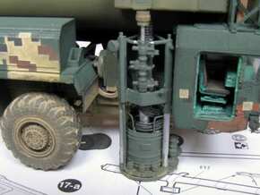 1:72 correct gyroscope for SS-25 Topol launcher in Tan Fine Detail Plastic