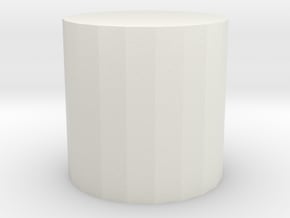 Leon cyl product 1 in White Natural Versatile Plastic