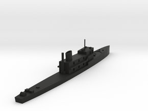 HNoMS Otra in Black Natural Versatile Plastic: 1:300