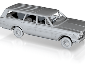 1/25 1966 Ford Country Squire Kit in Tan Fine Detail Plastic