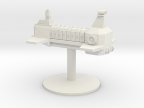 Transport ship London in White Natural Versatile Plastic