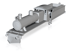 b-87-ceylon-b1-loco-plus-tender in Tan Fine Detail Plastic