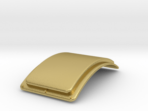 G Scale Reading T1 Superheater Cover in Natural Brass