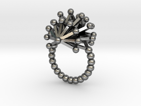Urchin Cocktail Ring in Polished Silver: 7.25 / 54.625
