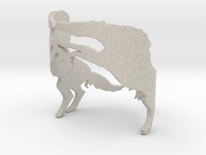 Wild Horses  Ring Size 6 in Natural Sandstone: 6 / 51.5