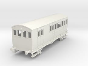 0-87-sr-iow-d166-pp-brake-third-coach in White Natural Versatile Plastic