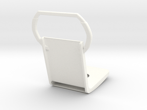 1.5 EC120 SEAT (B) in White Processed Versatile Plastic