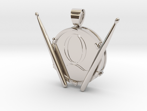 Roger Taylor [pendant] in Rhodium Plated Brass