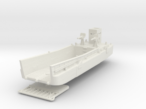 LCM 3 Landing Craft 1/220 in White Natural Versatile Plastic