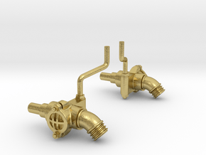 Hose Strainer in Natural Brass