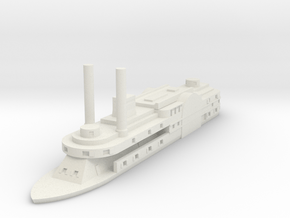 1/600 USS Ouachita in White Natural Versatile Plastic