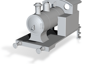 o-76-l-y-steam-railmotor-loco-1 in Tan Fine Detail Plastic