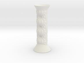 Vase 21123 in White Natural Versatile Plastic