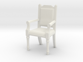 Printle Thing Chair 01 - 1/24 in White Natural Versatile Plastic