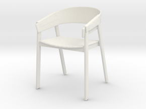 Printle Thing Chair 04 - 1/24 in White Natural Versatile Plastic