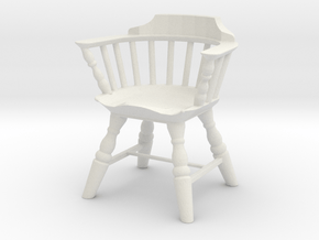 Printle Thing Chair 06 - 1/24 in White Natural Versatile Plastic