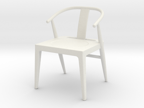 Printle Thing Chair 10 - 1/24 in White Natural Versatile Plastic