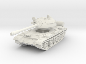 T55 Tank 1/100 in White Natural Versatile Plastic
