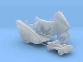 Batcycle, sidecar, gocart 160 scale in Smooth Fine Detail Plastic