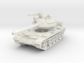 T-55 A Tank 1/87 in White Natural Versatile Plastic