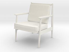Printle Thing Chair 020 - 1/24 in White Natural Versatile Plastic
