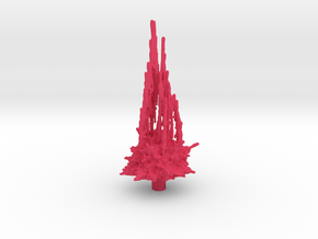 TF:Siege Big Muzzle Flash Effect Part (5.5cm long) in Pink Processed Versatile Plastic