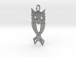 OWL 1a (2 inches) in Natural Silver