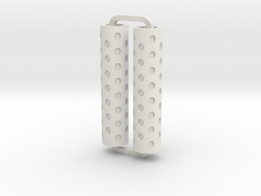 Slimline Pro holes lathe in White Natural Versatile Plastic