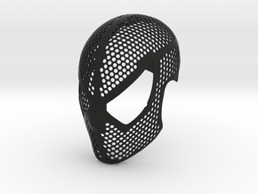 Black Suit Face Shell  - 100% Accurate Raimi Mask in Black Natural Versatile Plastic: Medium