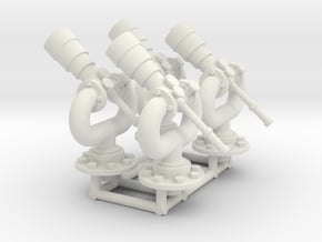 Fire monitor - 1:50 -  4X in White Natural Versatile Plastic