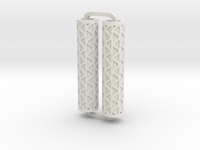Slimline Pro corrugated lathe in White Natural Versatile Plastic