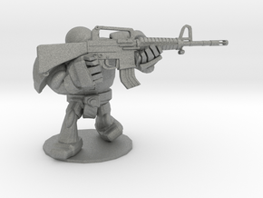 CYBORG1 ASSAULT_RIFLE M16A2 in Gray PA12