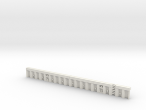 N Quay Wall Sheet Piling H13L142.5 in White Natural Versatile Plastic