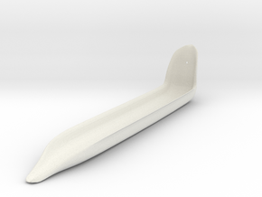 Sleek Incense Holder in White Natural Versatile Plastic