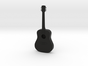 Dollhouse Acoustic Guitar in Black Premium Versatile Plastic