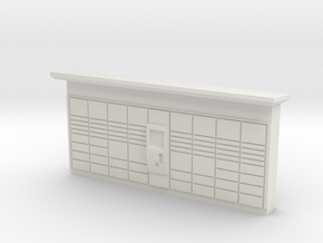 N Scale DHL Packstation in White Natural Versatile Plastic